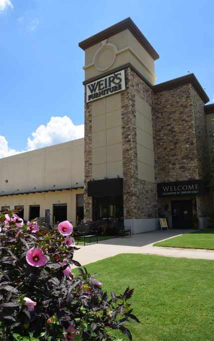 Weir's Furniture Outlet at 4800 Spring Valley Road in Farmers Branch. 