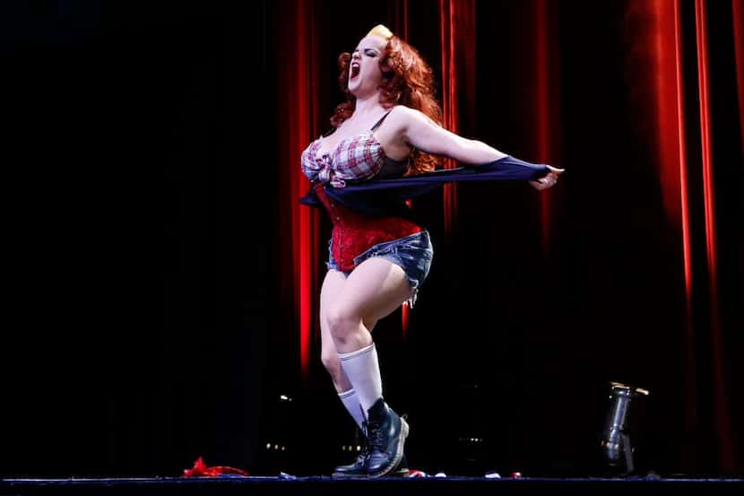 Vivienne Vermuth will do her burlesque show on Aug. 11 at Viva's Lounge before Folsom takes...