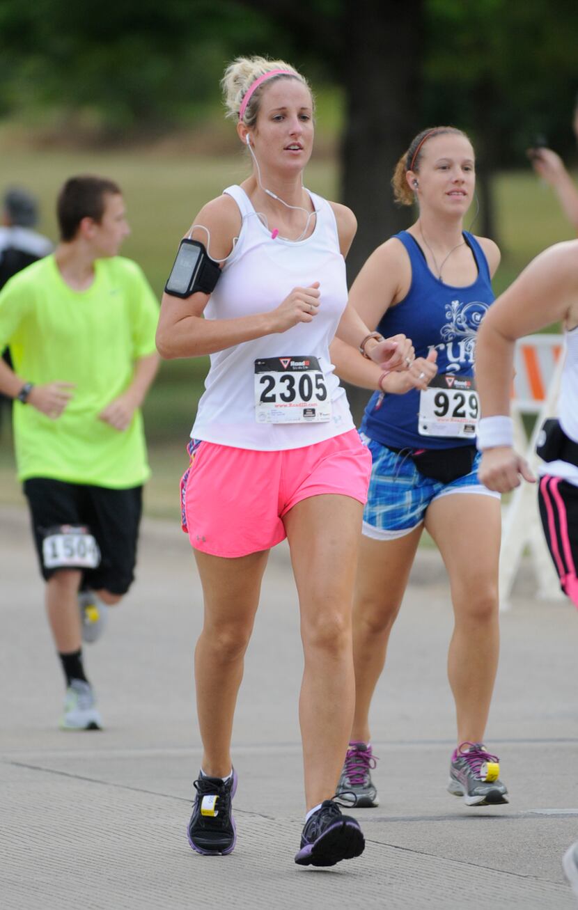 Melissa Ray begins the Hottest Half at Norbuck Park on Sunday, August 12, 2012   