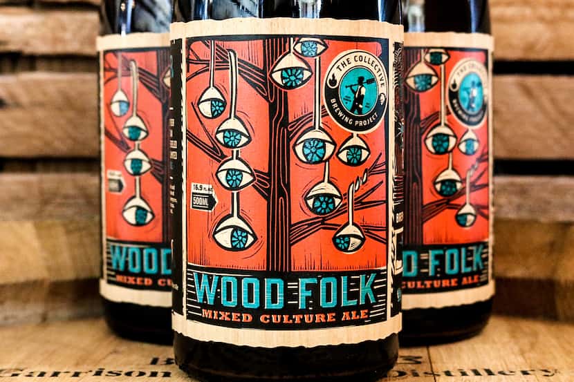 Wood Folk (pictured) is a golden sour ale produced by Collective Brewing Project. It's the...