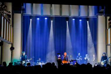 Sting performs during the grand opening of The Echo Lounge & Music Hall in Dallas, Tuesday,...