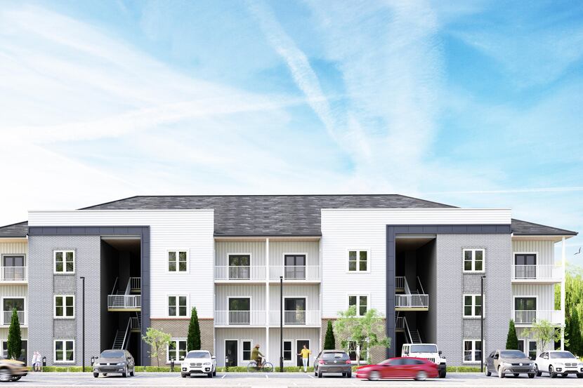Whitewing Flats will have 444 one-, two- and three-bedroom apartments.