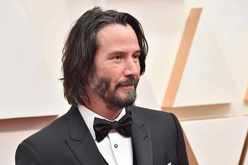 Keanu Reeves en la entrega de los Oscar 2020 en Hollywood, California.