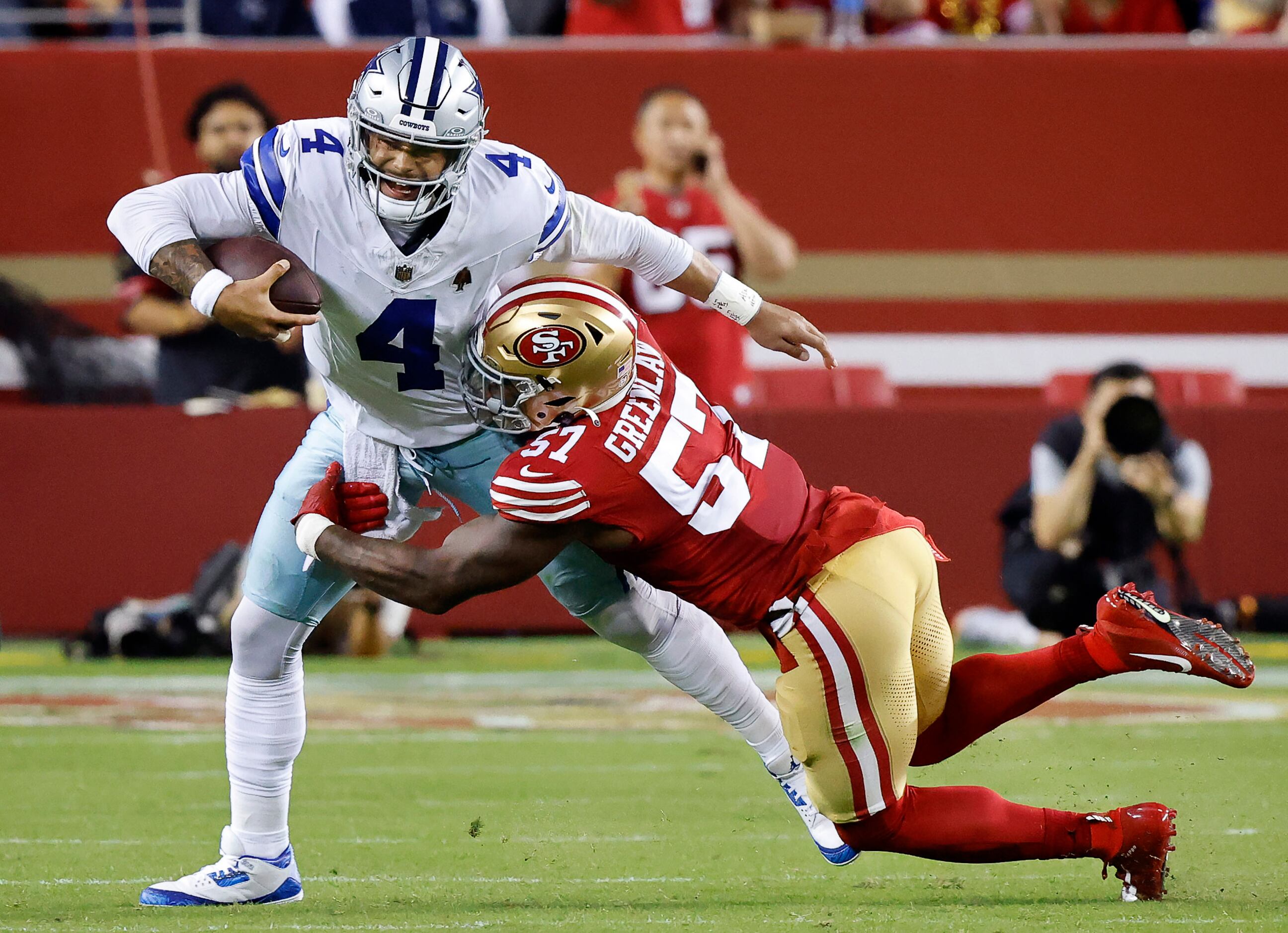 Dallas Cowboys quarterback scarred by last year's playoff loss to 49ers -  Sactown Sports