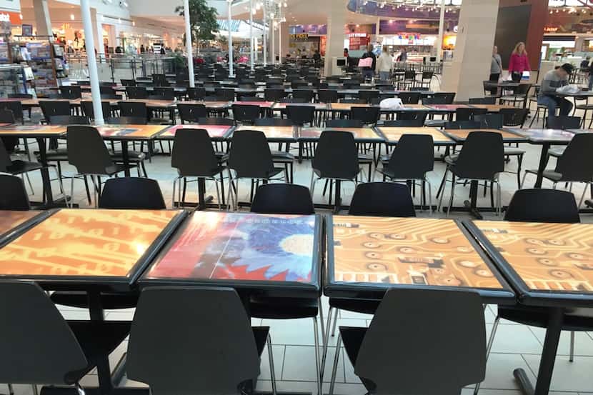  The food court at Stonebriar Centre in Frisco, Texas at 9 a.m. on Black Friday, Nov. 27,...