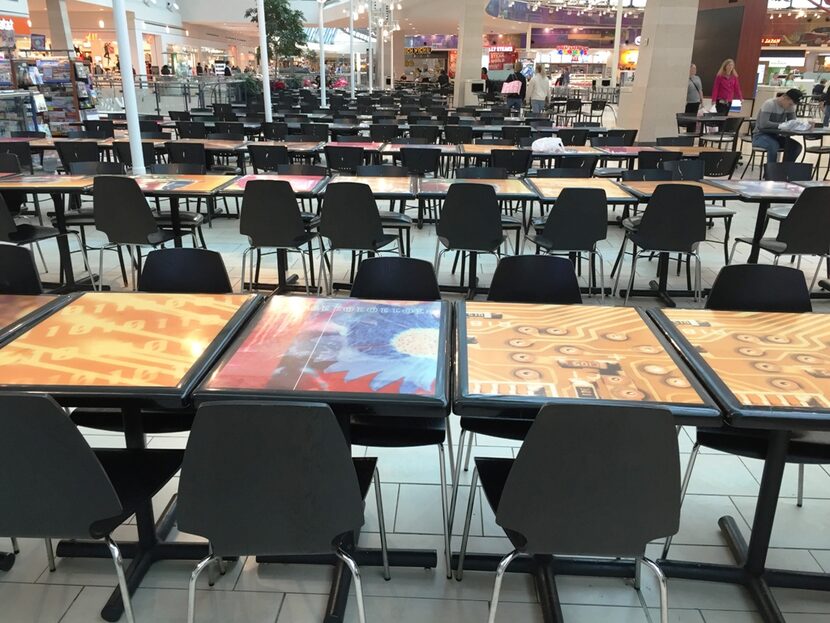  The food court at Stonebriar Centre in Frisco, Texas at 9 a.m. on Black Friday, Nov. 27,...