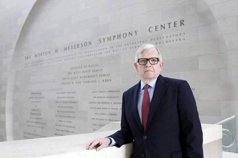 Jonathan Martin, CEO of the Dallas Symphony Orchestra, at the Meyerson Symphony Center in...