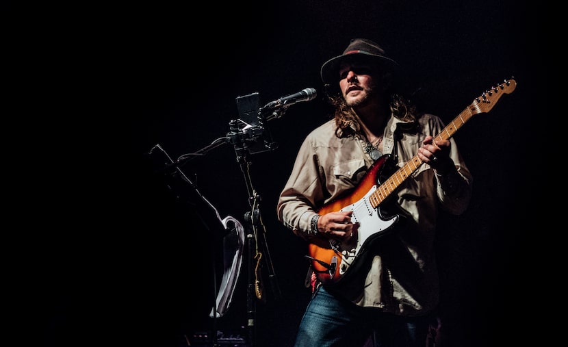 Nik Lee of the Texas Gentlemen performs Willie Nelson songs at The Rustic in Dallas.