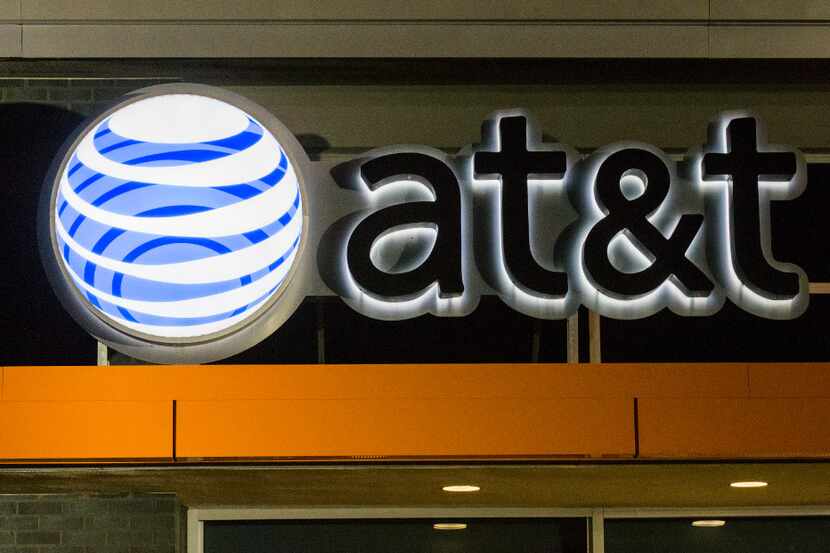 An AT&T store at 3329 Oak Lawn Ave on Monday, October 24, 2016 in Dallas. (Ashley Landis/The...