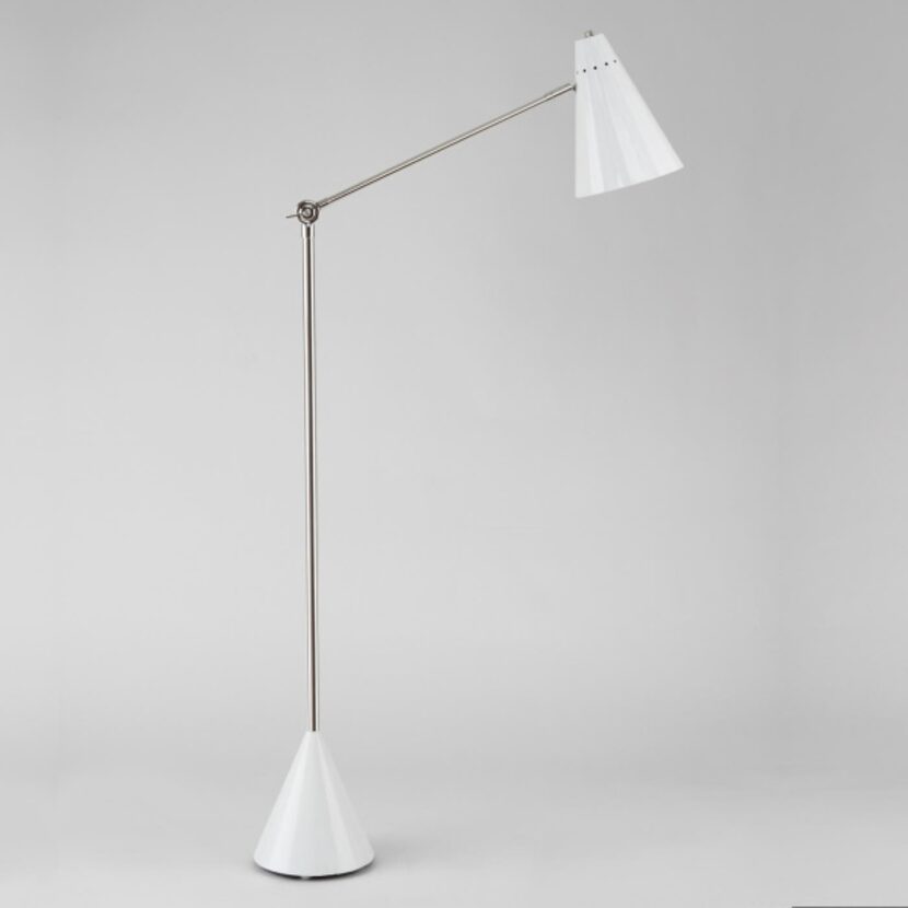 Antwerp floor lamp at new Jonathan Adler store opening May 4 in Knox-Henderson neighborhood.