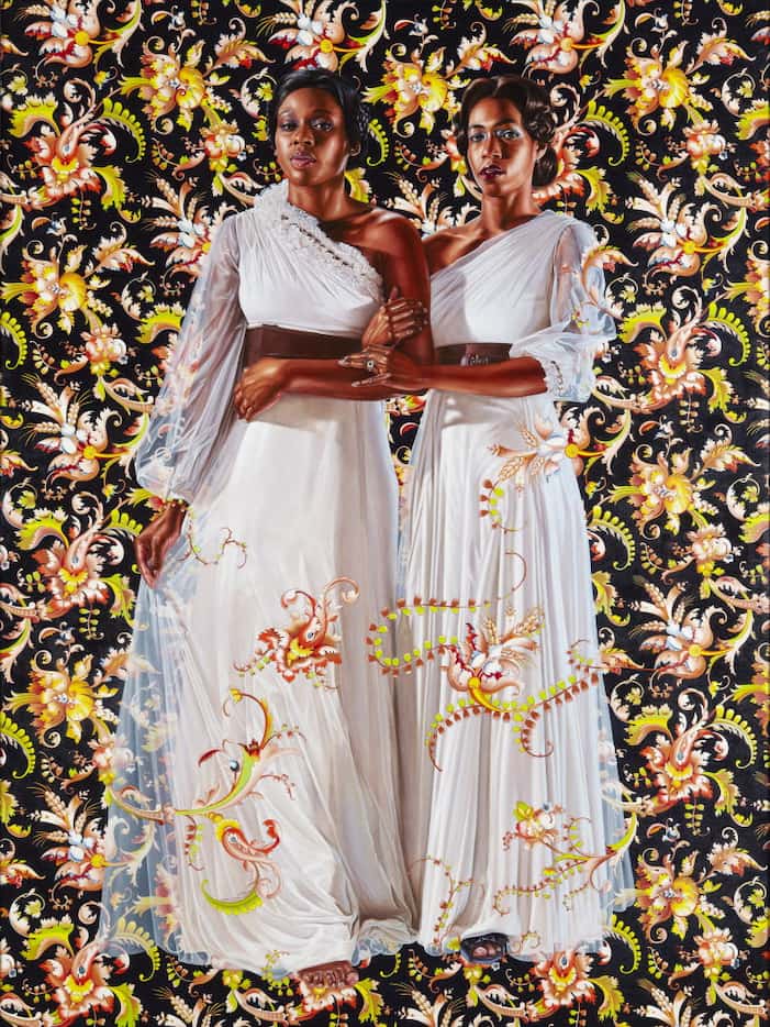 'The Two Sisters,'  Kehinde Wiley, Collection of Pamela K. and William A. Royall Jr....