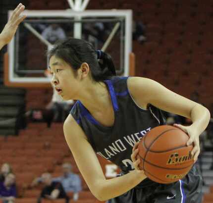 Natalie Chou, then a sophomore at Plano West, was ranked 12 nationally in the 2016 class by...