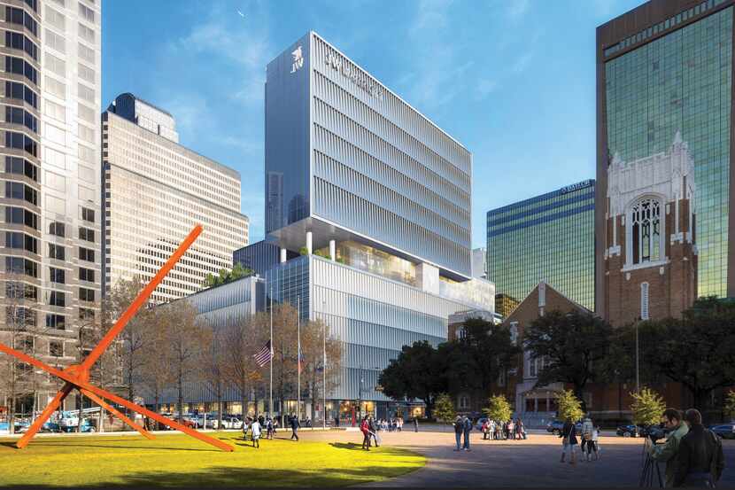The Moon Group's new hotel will be across from the Dallas Museum of Art.