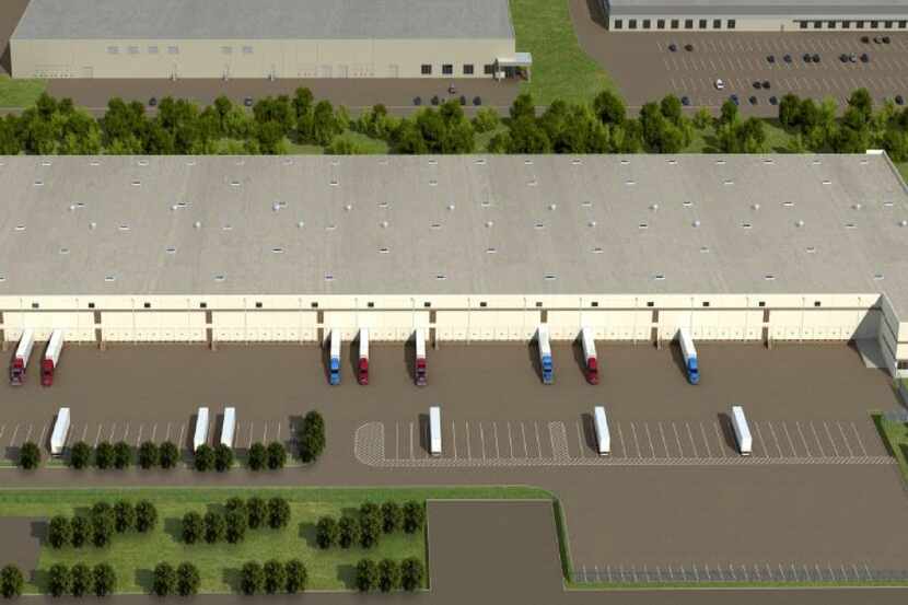 DCT Industrial Trust is also building this 347,198 square-foot building in Lewisville.DCT...