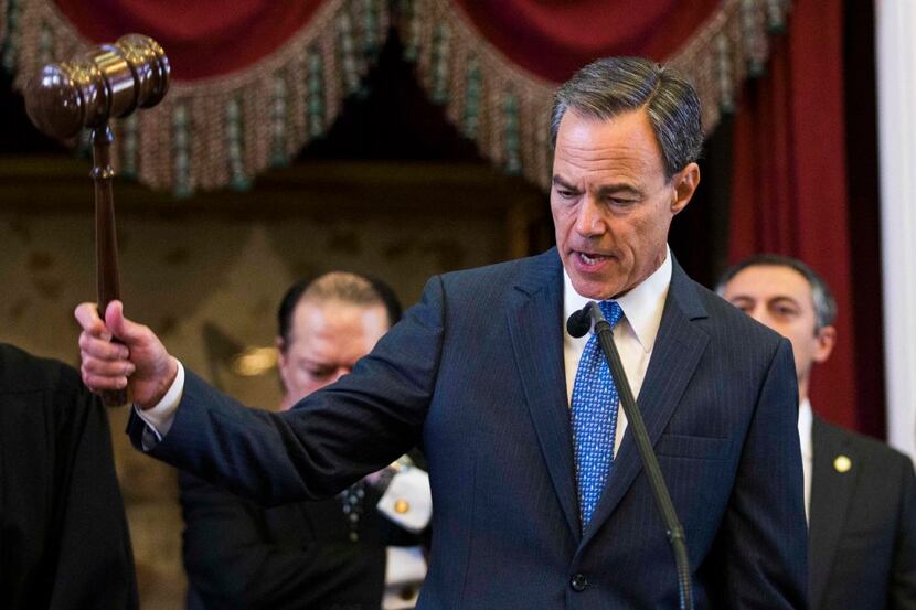 Texas State Representative and Speaker of the House Joe Straus wants President Donald Trump...
