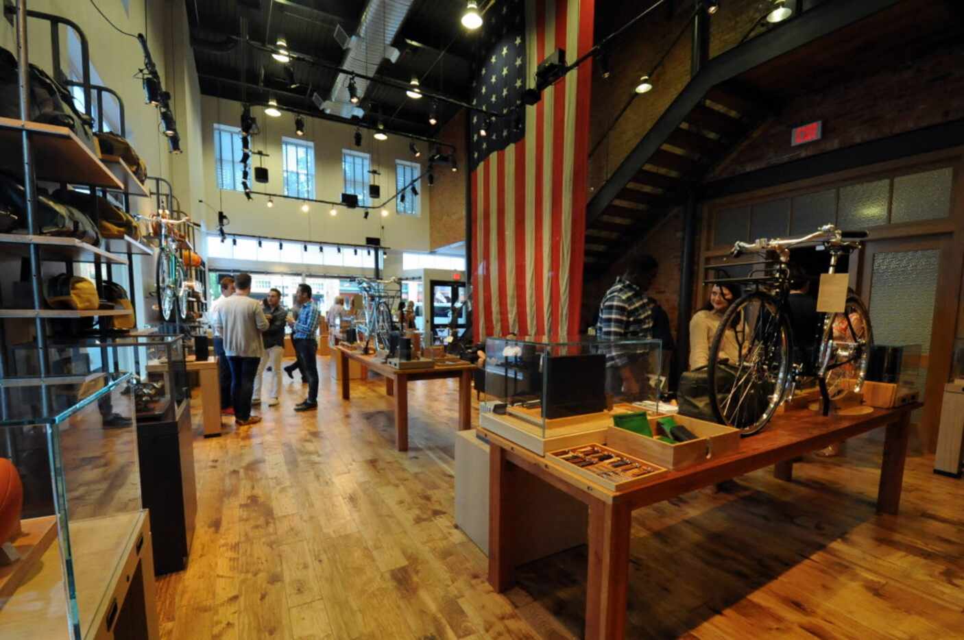 Detroit-based Shinola opens in Plano, TX offering leather goods, bicycles, and apparel on...