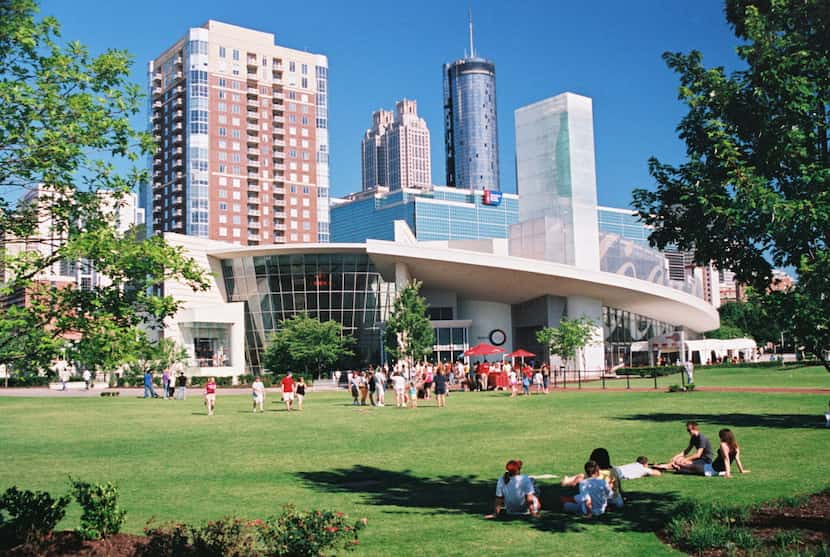 The World of Coca-Cola museum is one of downtown Atlanta's prime attractions