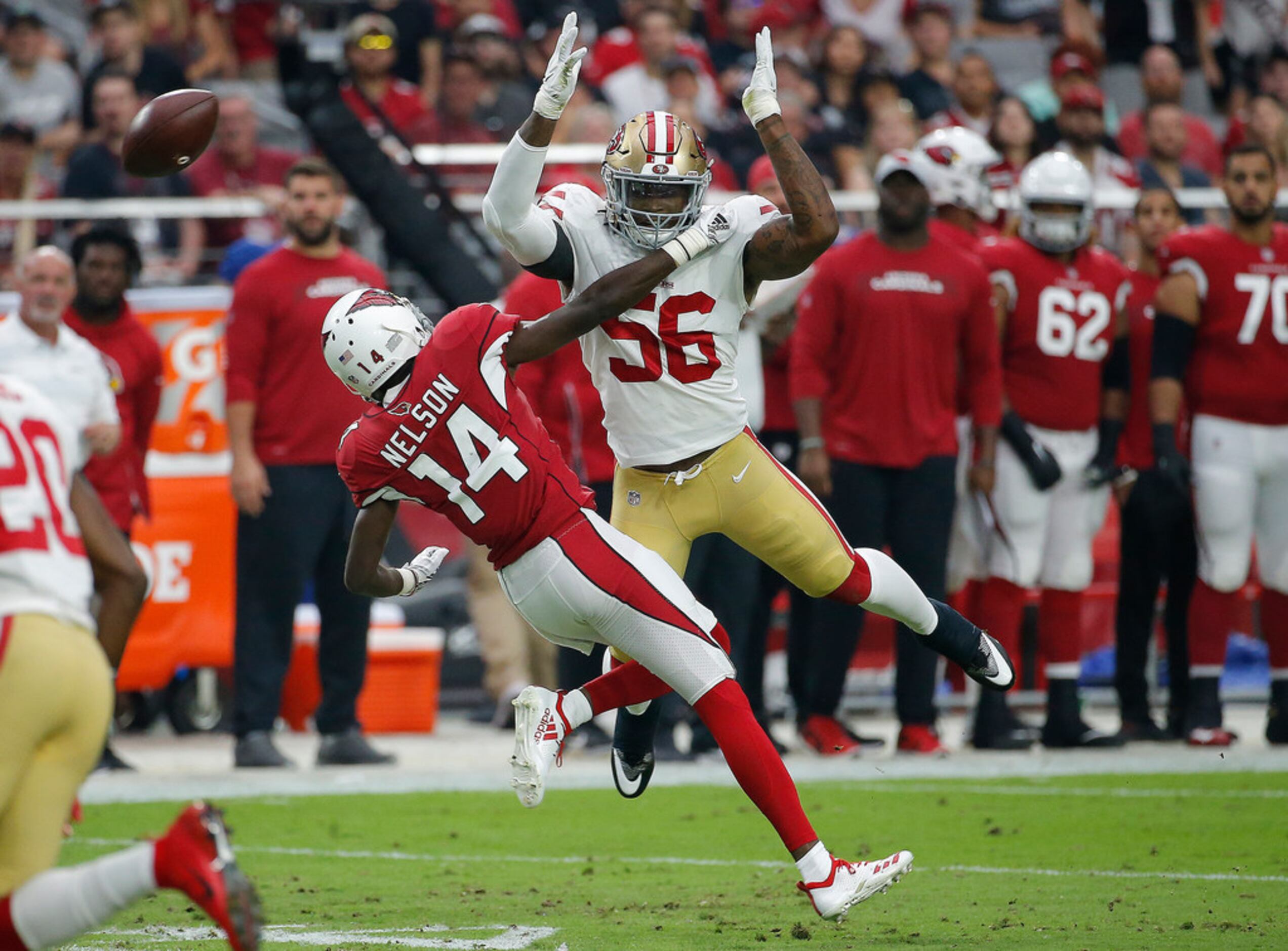 Former 49ers LB Reuben Foster working out for Jets