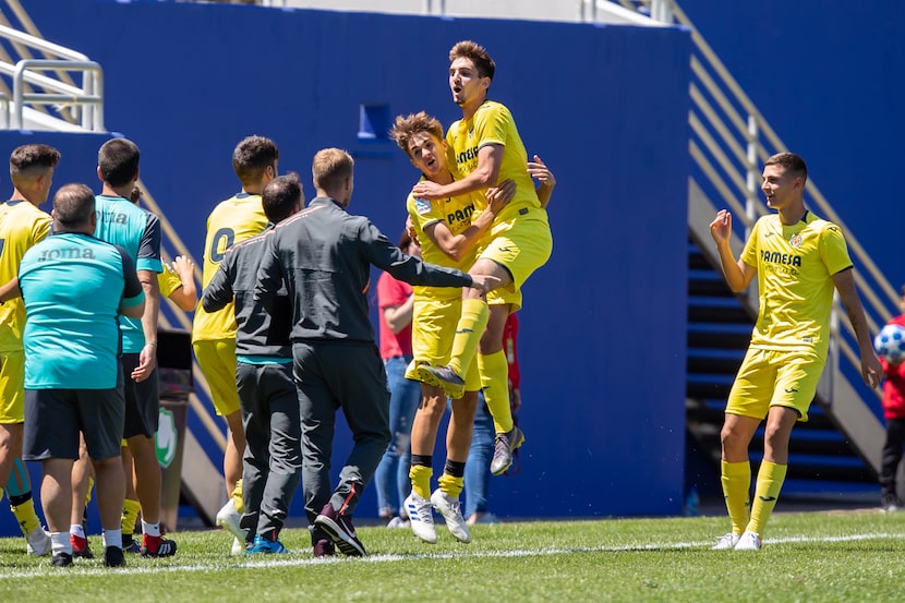 DALLAS, TX - APRIL 14: during the Dallas Cup Super Group soccer game between FC Dallas (USA)...