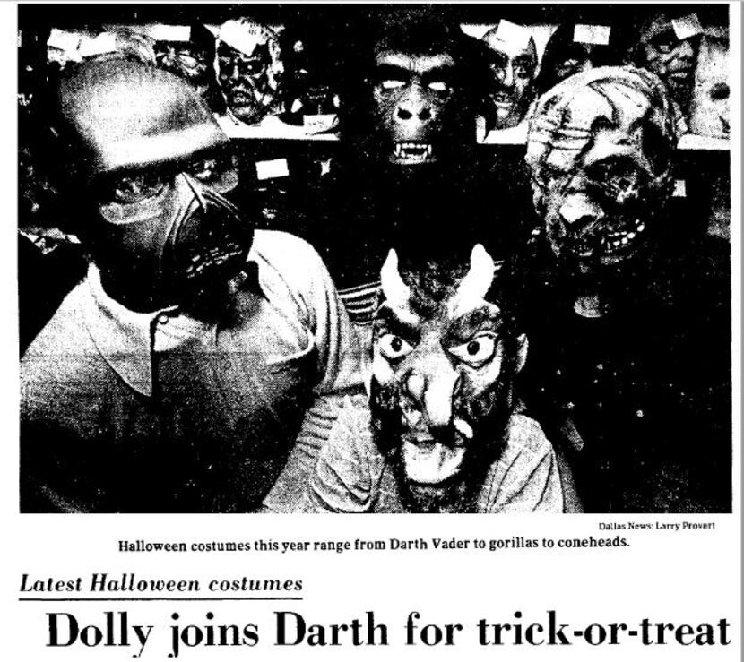 Snip from The Dallas Morning News on Oct. 29, 1978.