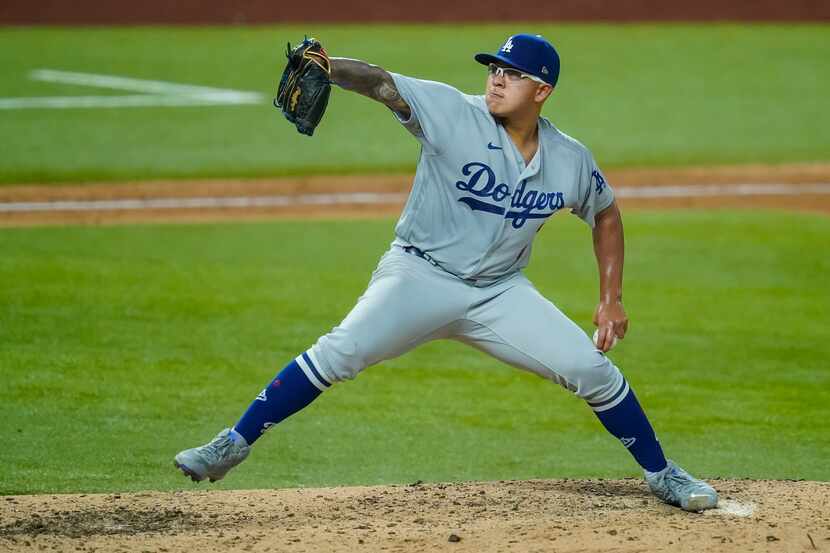 El pitcher zurdo de los Dodgers de Los Ángeles, Julio Urías, es uno de los peloteros...