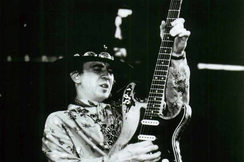 Stevie Ray Vaughan in 1983
