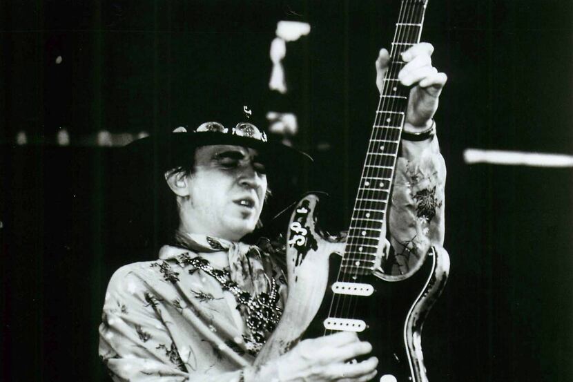 Stevie Ray Vaughan in 1983