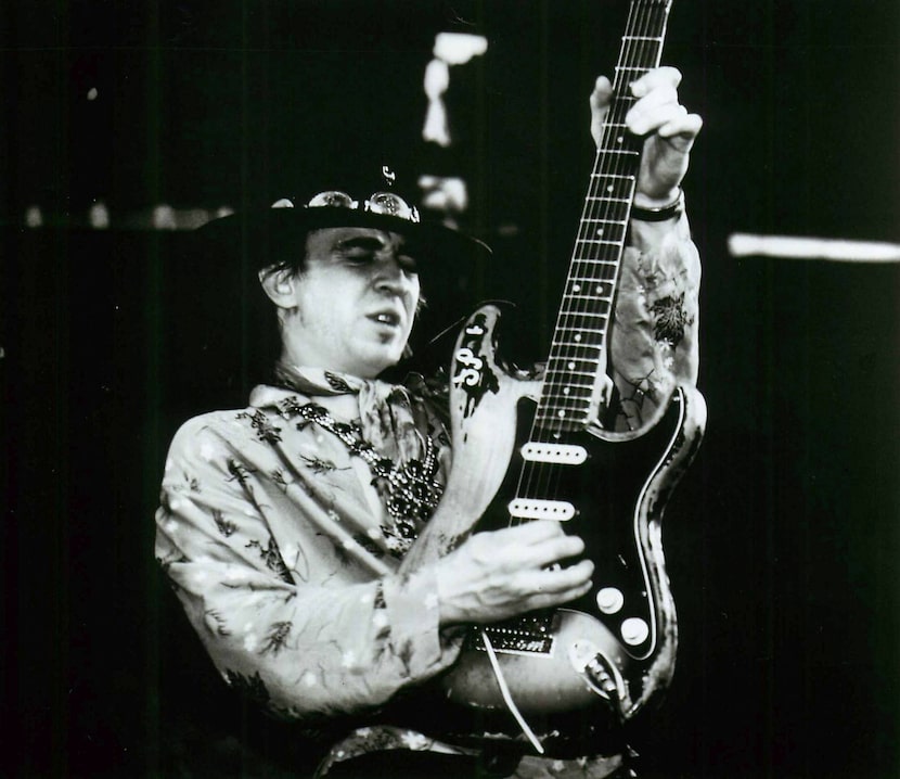 Stevie Ray Vaughan in 1983