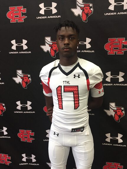 Cedar Hill quarterback Shayne Lawrence.