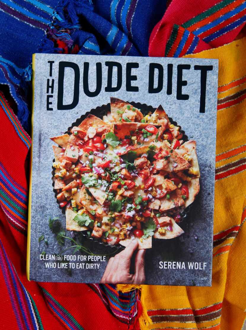 The Dude Diet cookbook by Serena Wolf was inspired by her fiance's adventures in dieting. 
