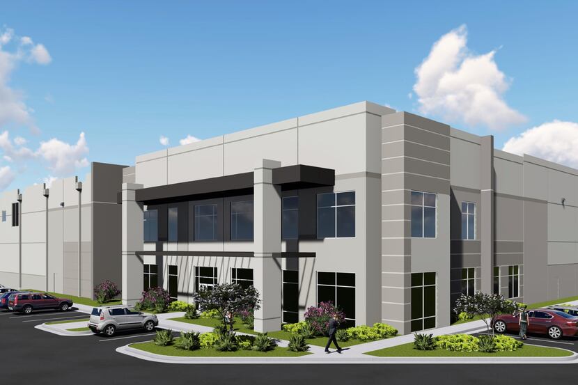 Core5 Logistics Center at Wintergreen is near I-45 in Hutchins.