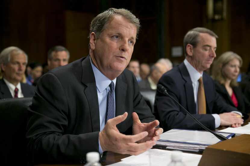  Doug Parker, then chairman and CEO of US Airways, testified before Congress about his...