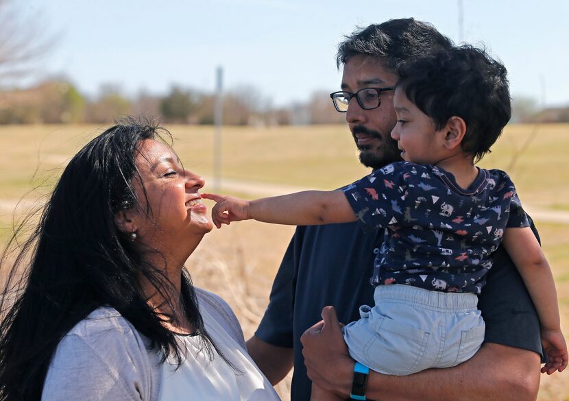 Joshi and Sirsi say they are savoring every milestone that their 2-year-old son, JD, reaches.