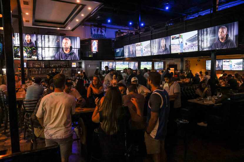 At Christies, a sports bar on Greenville Avenue in Dallas, you can watch several Olympic...
