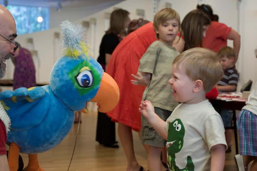Dallas Museum of Art hosts kid-friendly activities the first Tuesday each month.