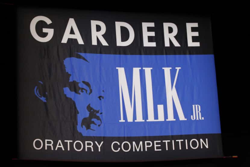Eight Dallas ISD students competed in the 22nd annual Gardere MLK Jr. Oratory Competition at...