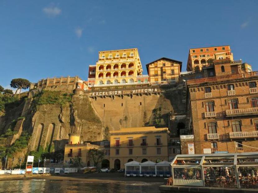 
The Grand Hotel Excelsior Vittoria Sorrento has a clifftop location above the marina in...