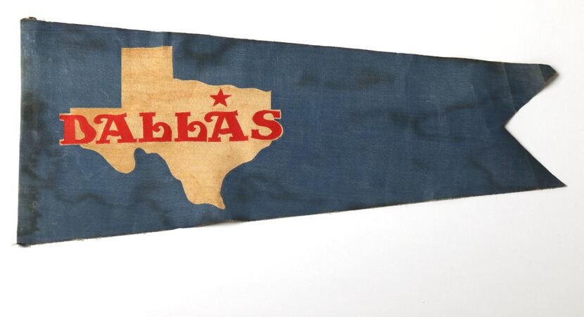 Dallas' long-lost official flag, designed in 1916 by Jane Malone and forgotten about for a...