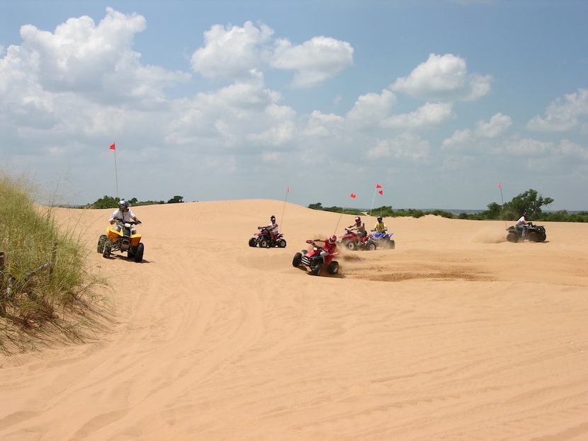 Little Sahara State Park is roughly a five-hour drive from Dallas.