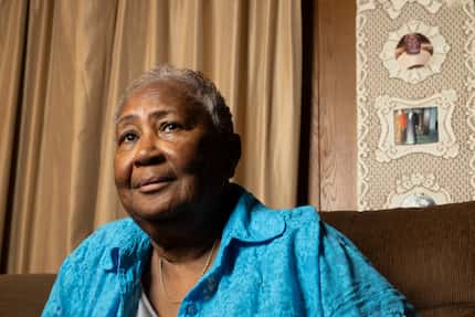 Dora Overton was forced to move out of the Forest Hill home she has lived in for 45 years....