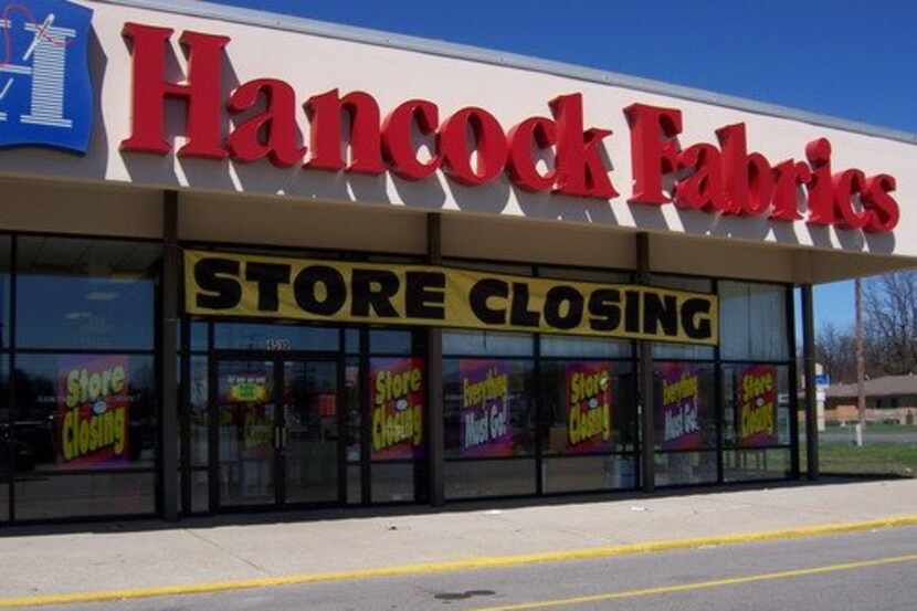 Hancock Fabrics closed several stores in February and the rest in April 2016 as part of its...