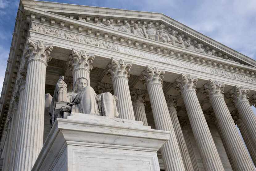 La Corte Suprema, en Washington, D.C.
Foto AP
