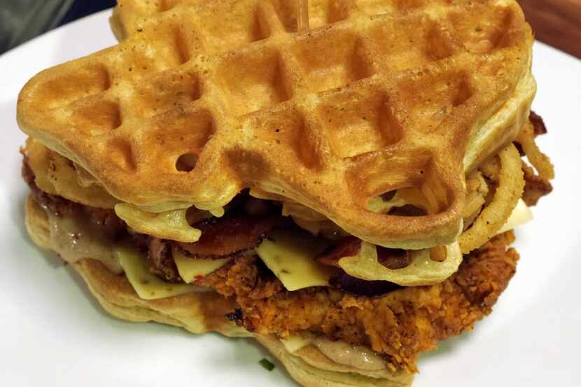 American soul-food style of fancy Euro-flavors, North Texas serves a waffle for everyone