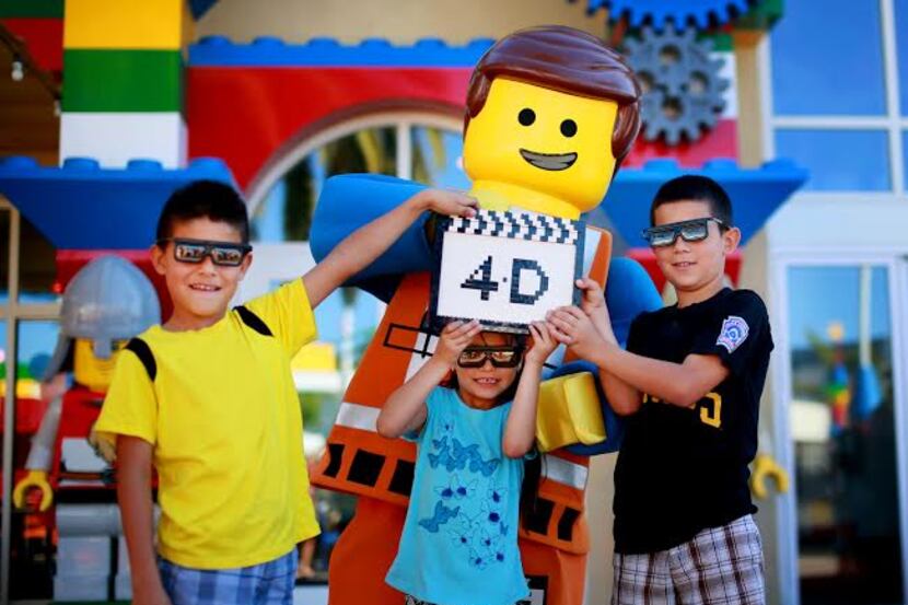 A new 4D Lego Movie spin-off heads to Lego Discovery Center in Grapevine and Legoland parks...