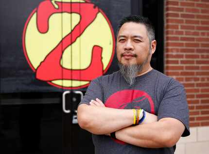 Khanh Nguyen is the owner and founder of Zalat Pizza. He calls his coworkers 'pizza...