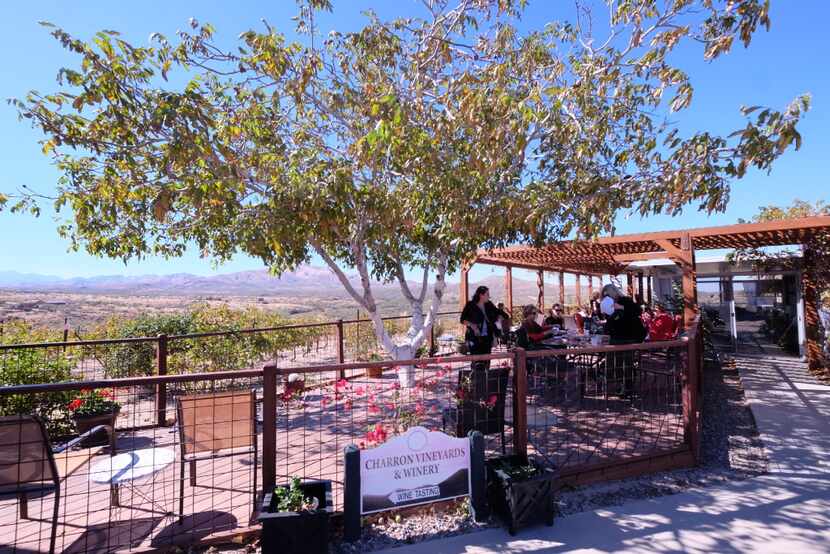 Charron is one of the closest wineries to downtown Tucson and has a fantastic patio.