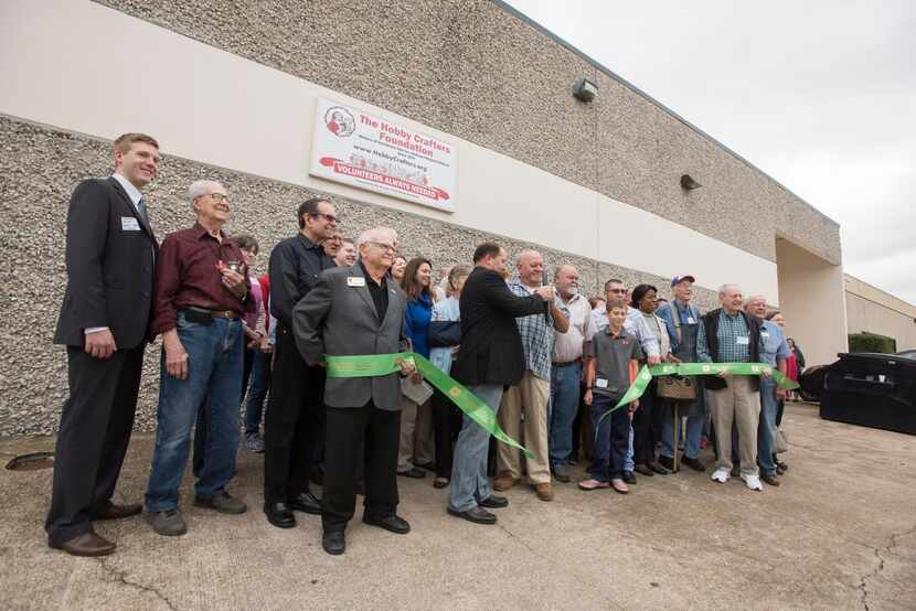 
The Garland Chamber of Commerce had a ribbon-cutting ceremony Nov. 7 at The Hobby Crafters...