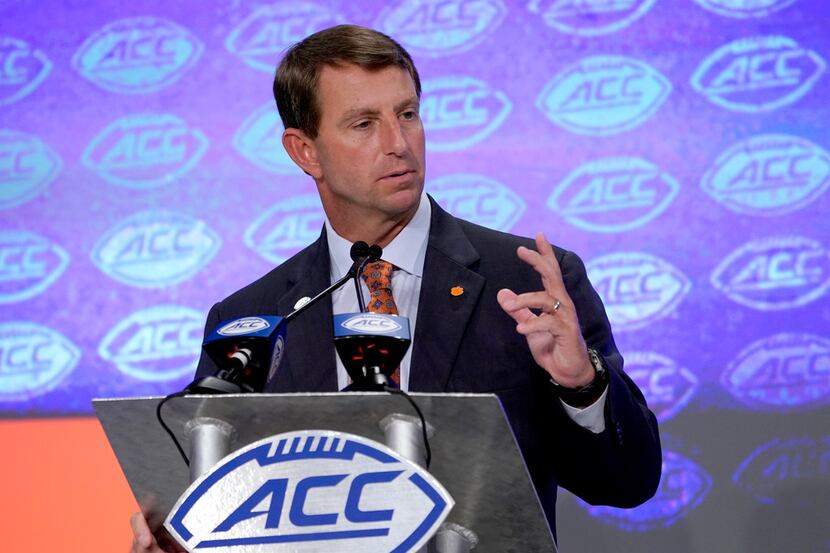 Clemson head coach Dabo Swinney defended his decision not to award a national championship...