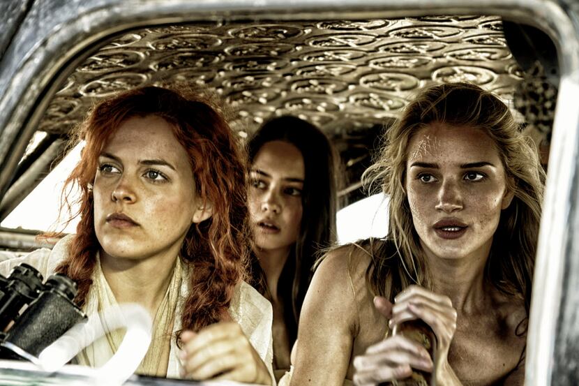 From left: Riley Keough as Capable, Courtney Eaton as Cheedo the Fragile, and Rosie...