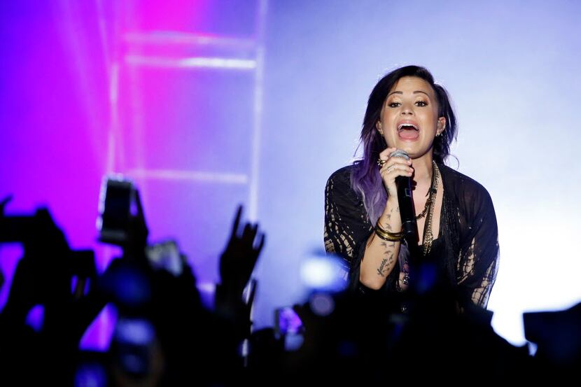 Demi Lovato performed at South Side Ballroom in Dallas last July.